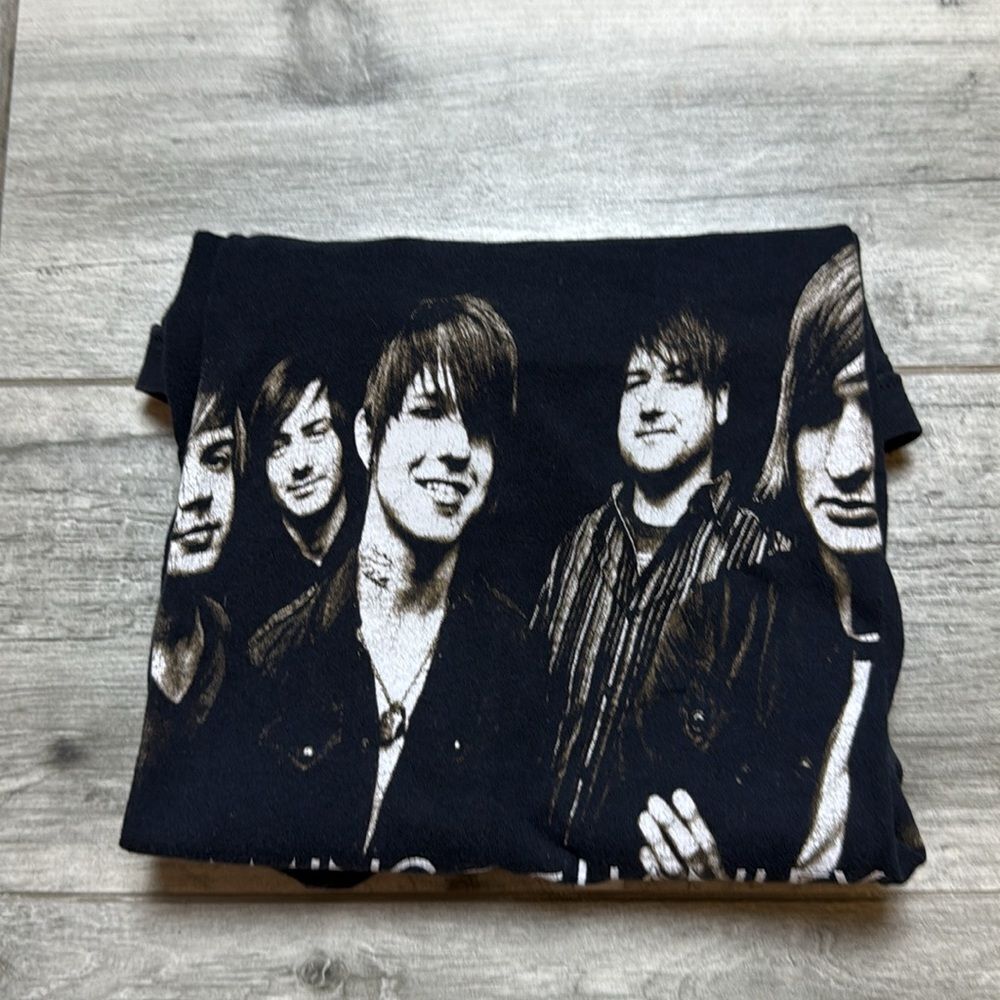 American Apparel Womens Black Framing Hanley Short Sleeve T-Shirt Size Small